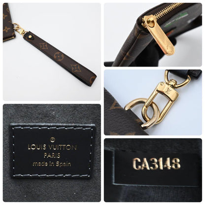 Louis Vuitton Monogram City Pouch Patches Collection Brown — view 7