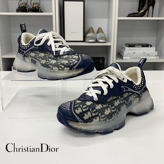 Dior Vibe Leather Rubber Sneakers