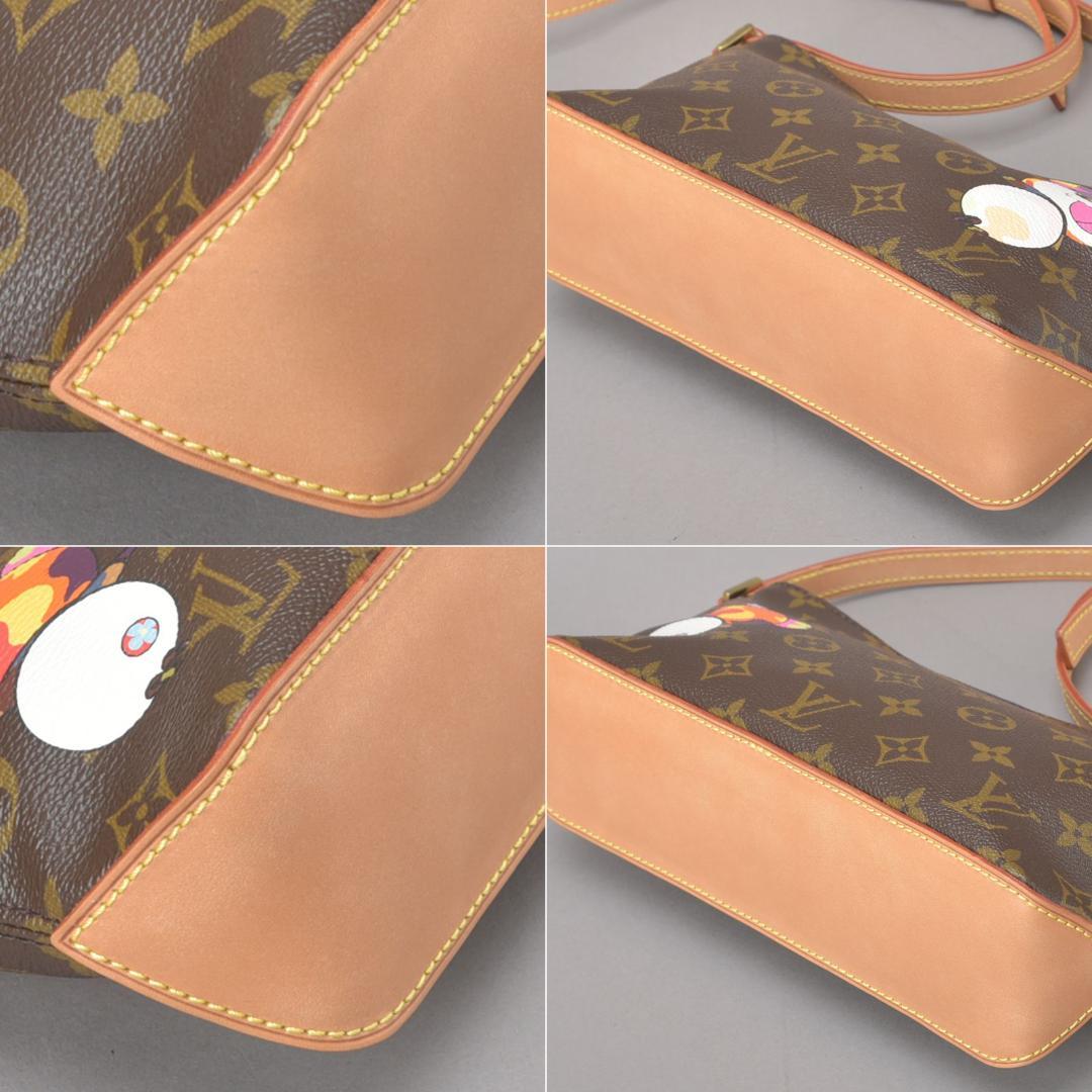 Unused◇ Louis Vuitton Trotter Monogram Panda Shoulder Bag With Box By Takashi