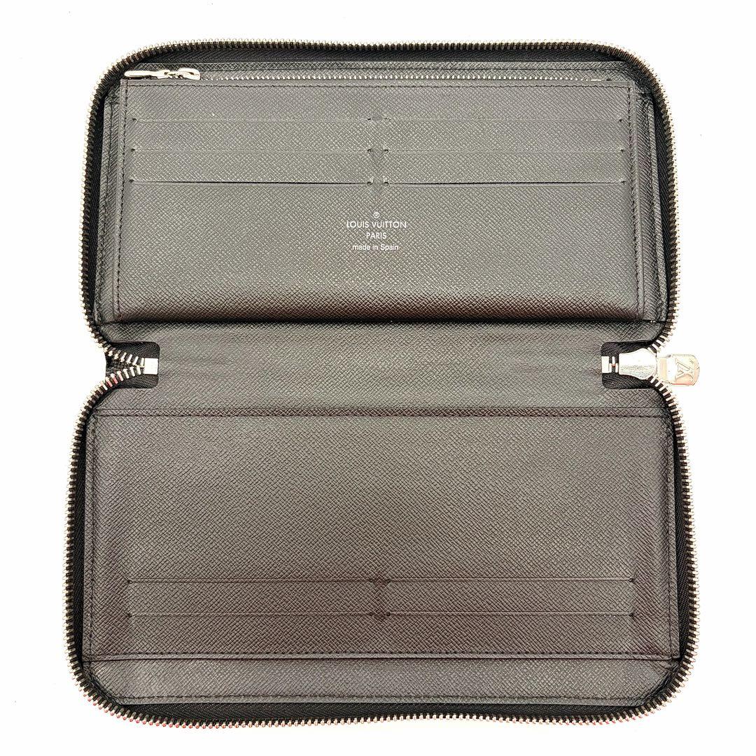 Louis Vuitton Wallet Taiga Zippy Organizer NM Black — view 3