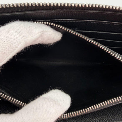 Louis Vuitton Wallet Taiga Zippy Organizer NM Black — view 4