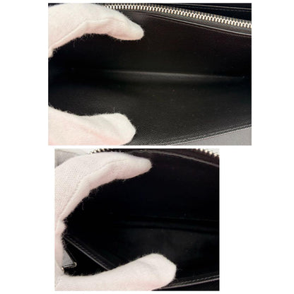 Louis Vuitton Wallet Taiga Zippy Organizer NM Black — view 7