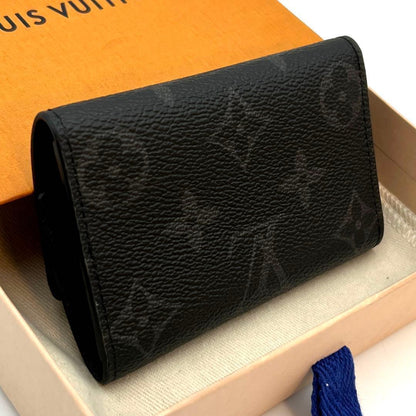Louis Vuitton Monogram Eclipse Key Case Multicles 6 Black Key Holder — view 2