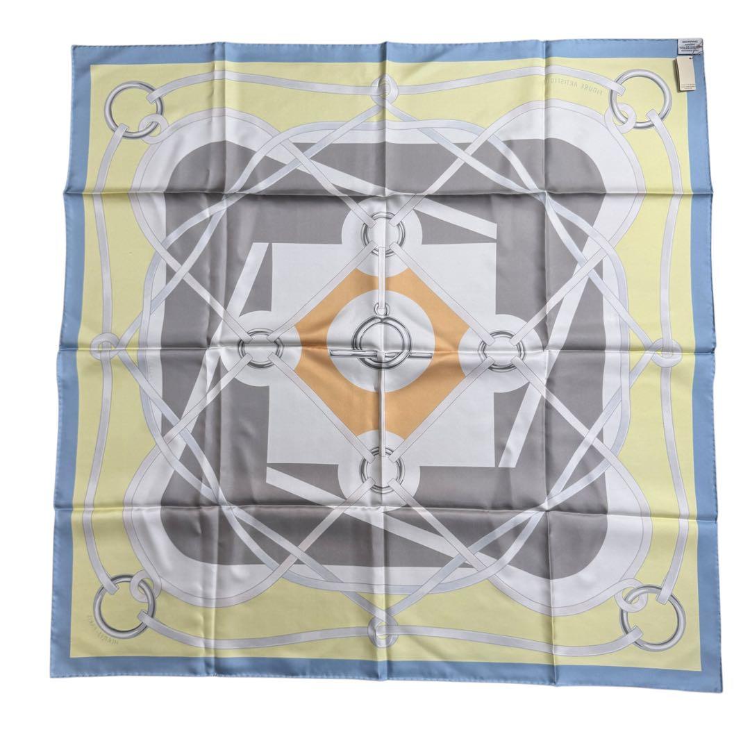 Hermes Scarf Carre 90 Figure Artistic Silk — view 4