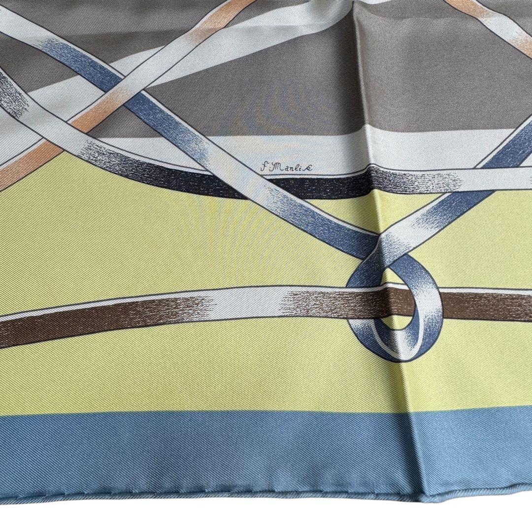 Hermes Scarf Carre 90 Figure Artistic Silk — view 6