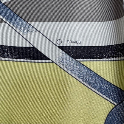 Hermes Scarf Carre 90 Figure Artistic Silk — view 7