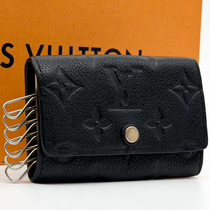 Louis Vuitton IC Multicles 6 Empreinte Black Compact Key Holder