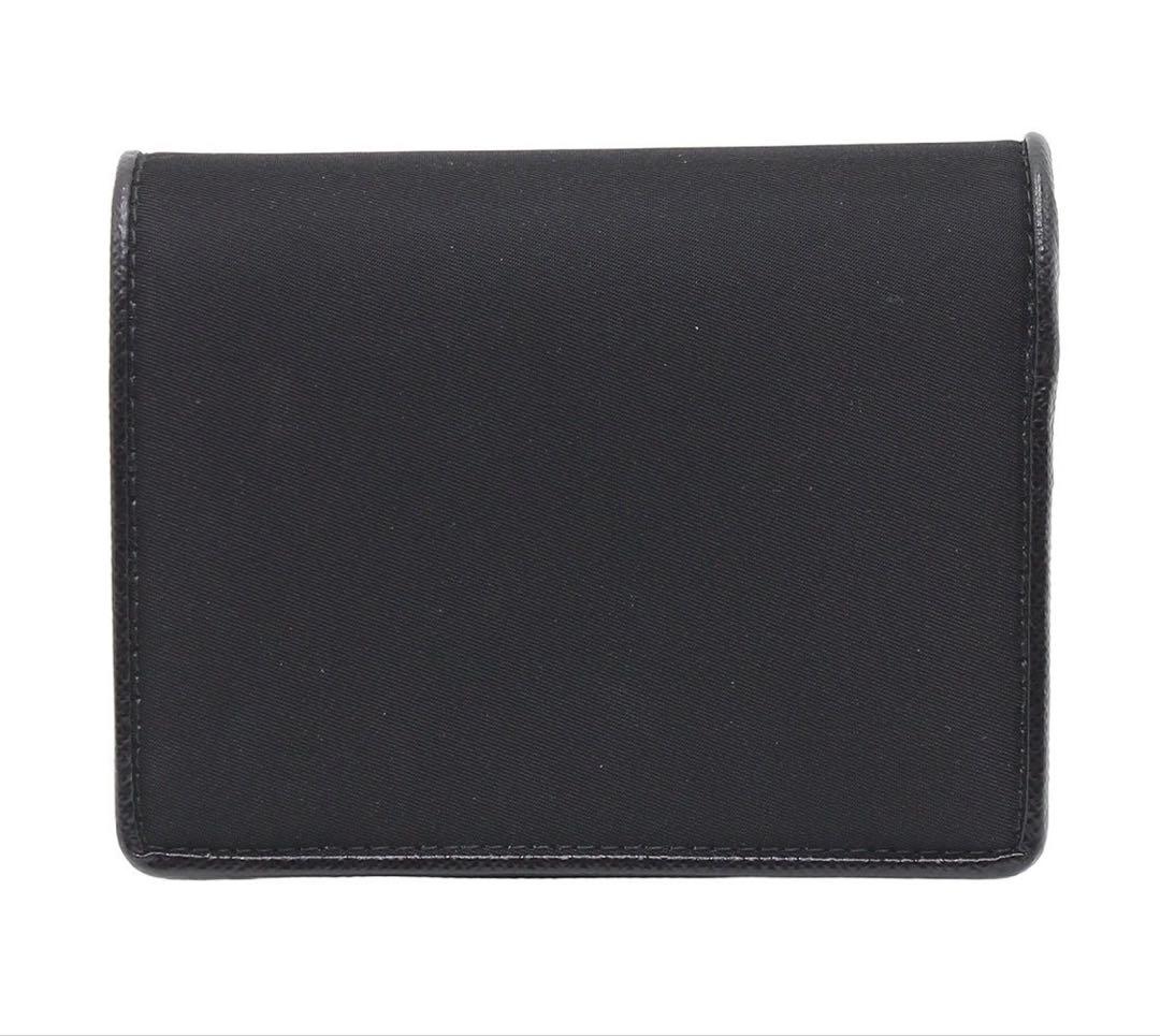 Prada Logo Triangle Nylon Bifold Wallet — view 2