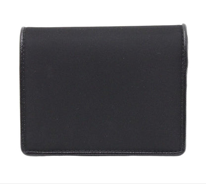 Prada Logo Triangle Nylon Bifold Wallet — view 2