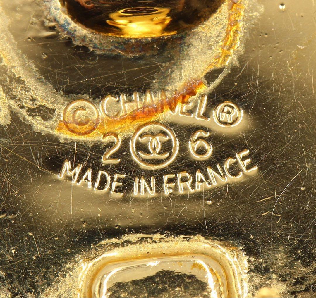 Chanel Coco Mark Square Earrings