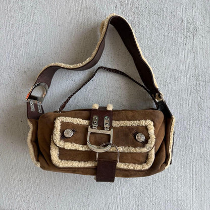 Dior Shoulder Bag Shearling