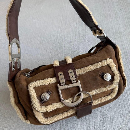 Dior Shoulder Bag Shearling — view 3