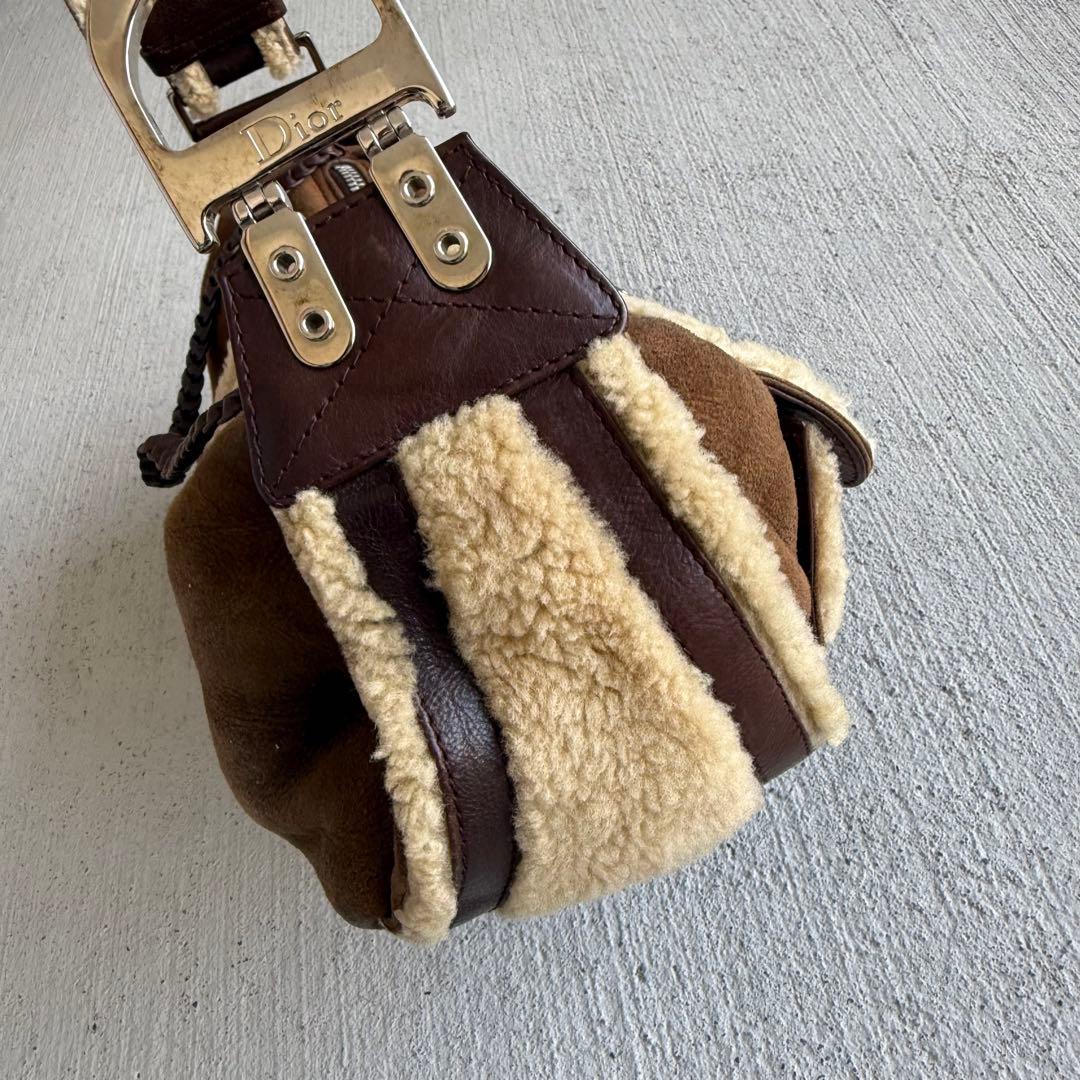 Dior Shoulder Bag Shearling — view 4