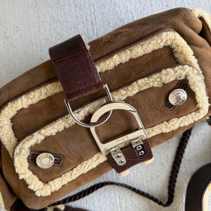 Dior Shoulder Bag Shearling — view 6