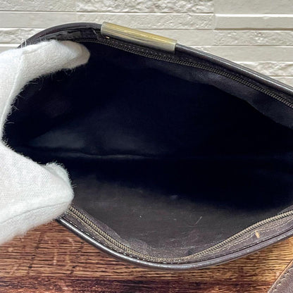 Dior Trotter Canvas Leather Shoulder Bag Pouch