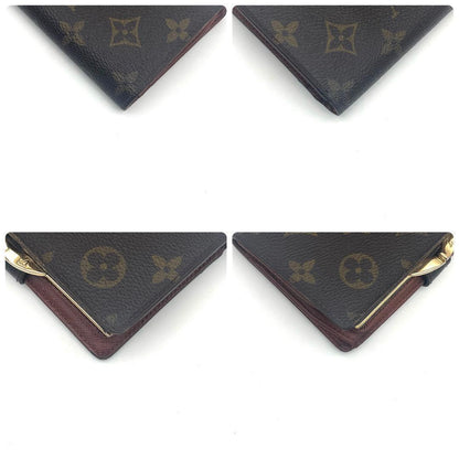 Louis Vuitton Monogram Viennois Fold Wallet Compact Bifold — view 8