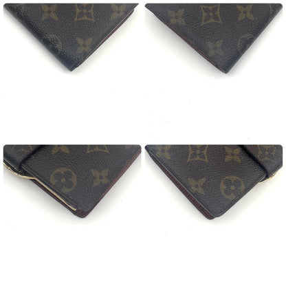 Louis Vuitton Monogram Viennois Fold Wallet Compact Bifold — view 9