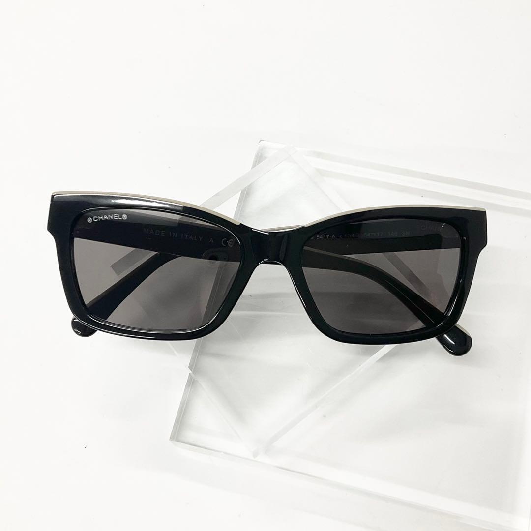 Chanel Sunglasses CC Logo Square Eyewear — view 2