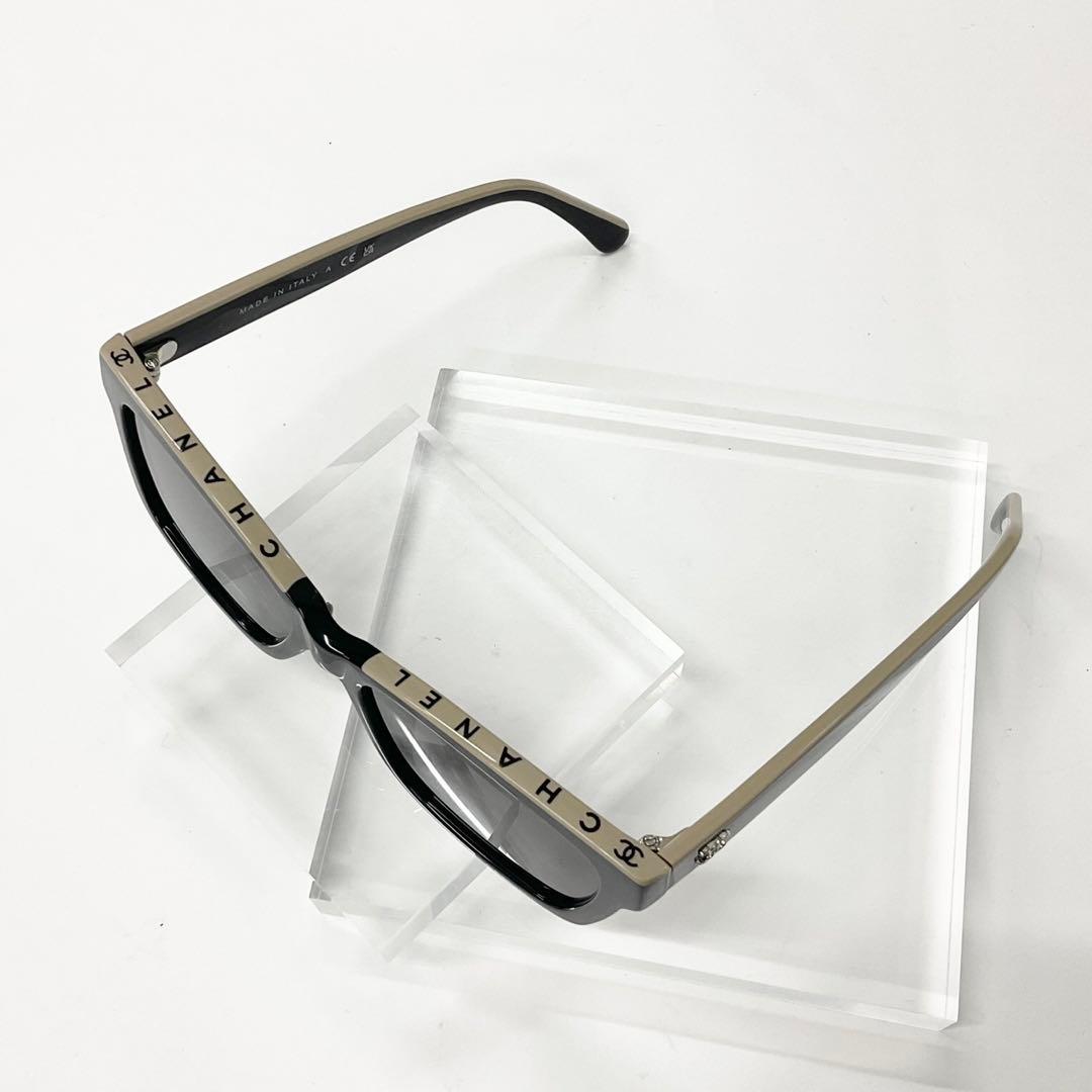 Chanel Sunglasses CC Logo Square Eyewear — view 4