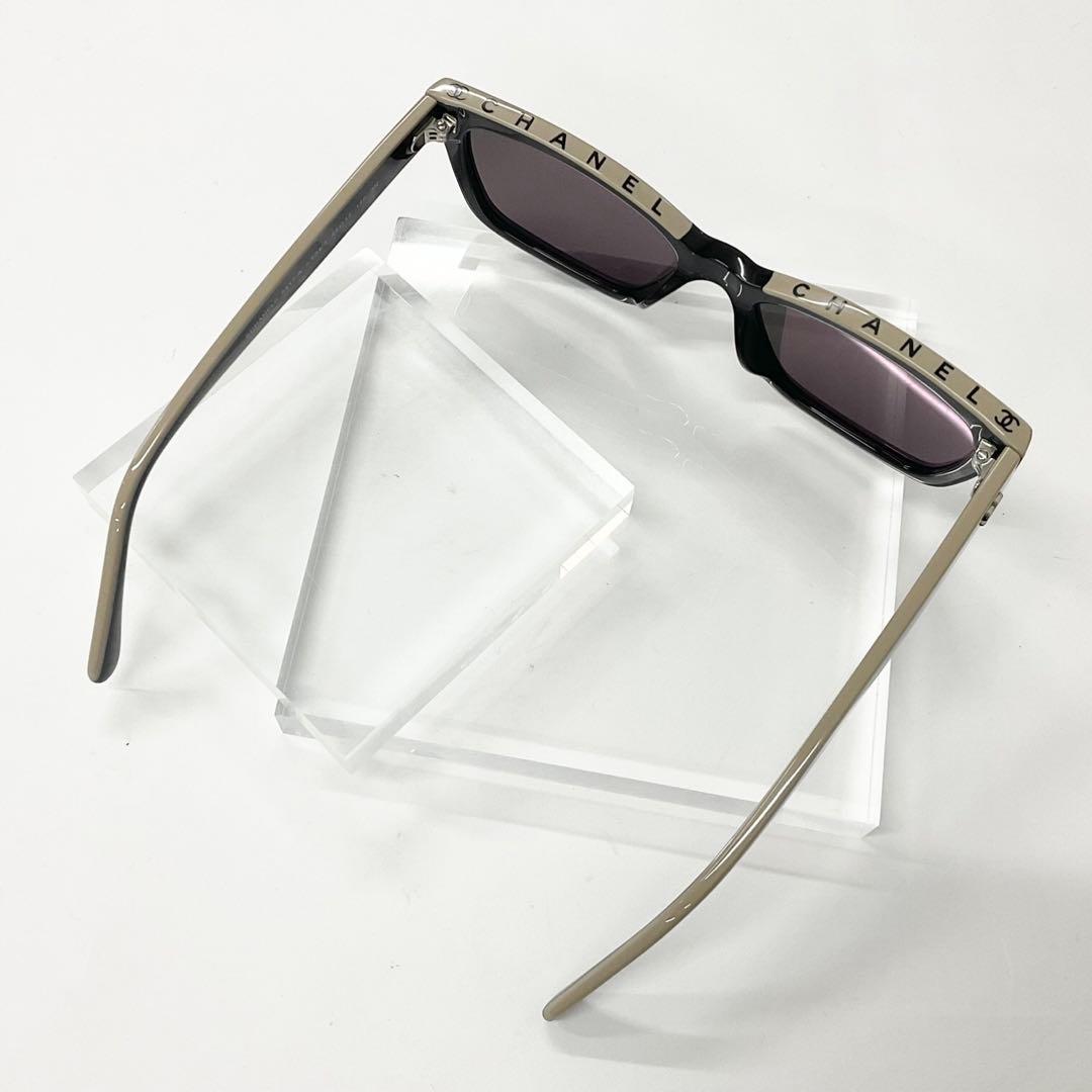 Chanel Sunglasses CC Logo Square Eyewear — view 5