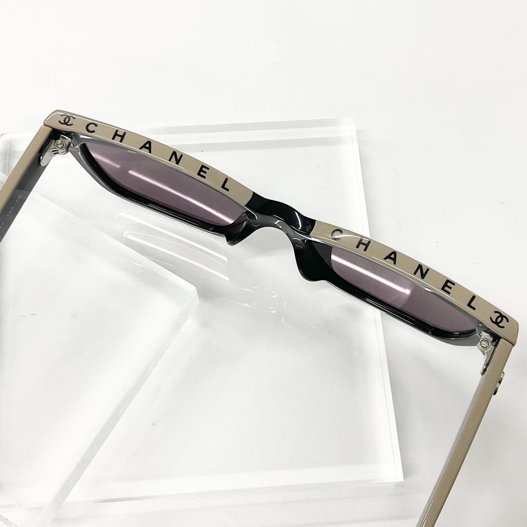 Chanel Sunglasses CC Logo Square Eyewear — view 7