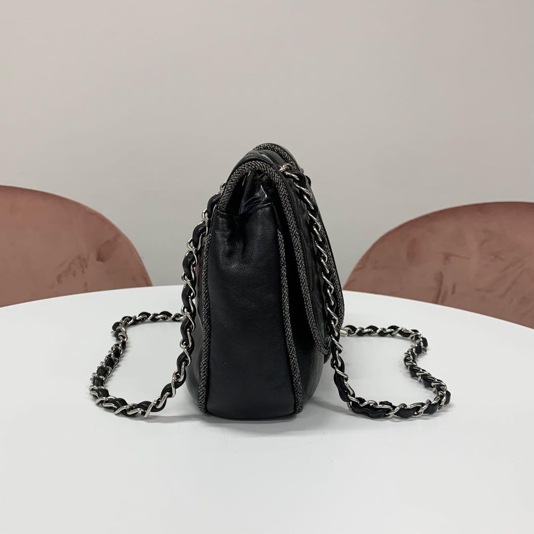 Chanel Chanel Quilted Lambskin Turnlock Shoulder Bag