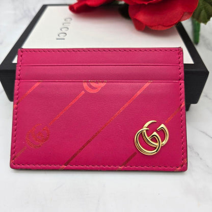 Gucci GG Marmont Stripe Card Case