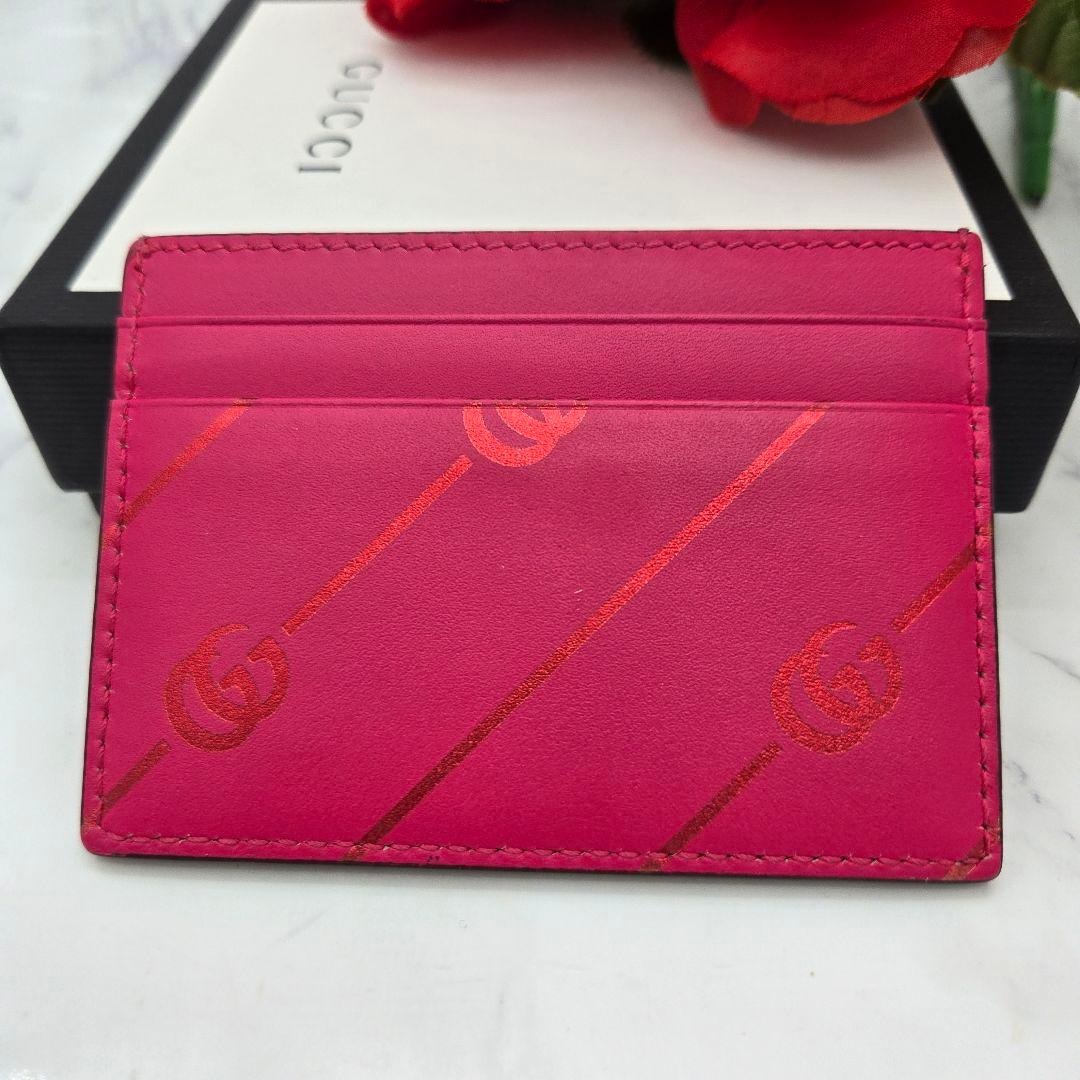 Gucci GG Marmont Stripe Card Case — view 2