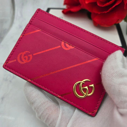 Gucci GG Marmont Stripe Card Case — view 3