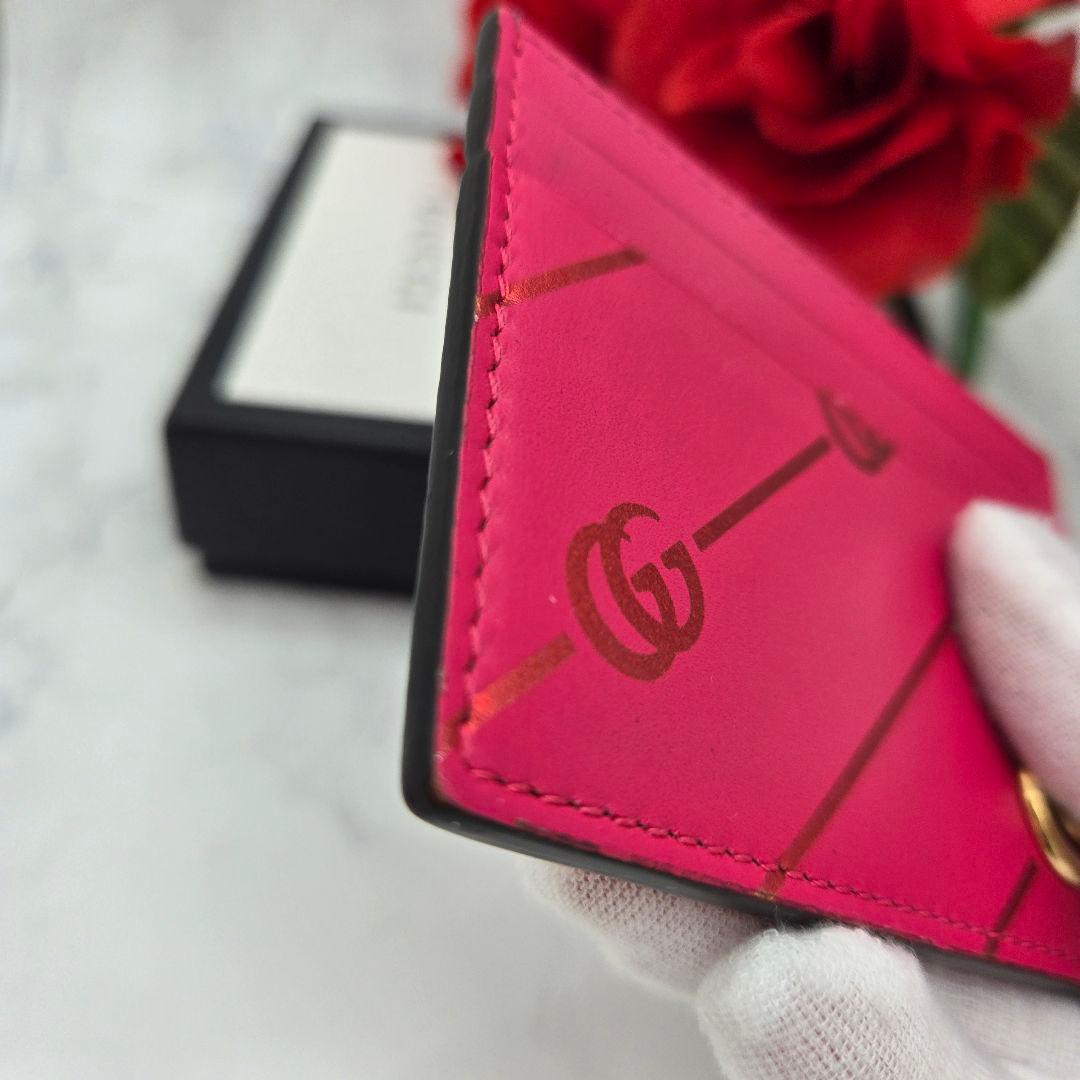 Gucci GG Marmont Stripe Card Case — view 5