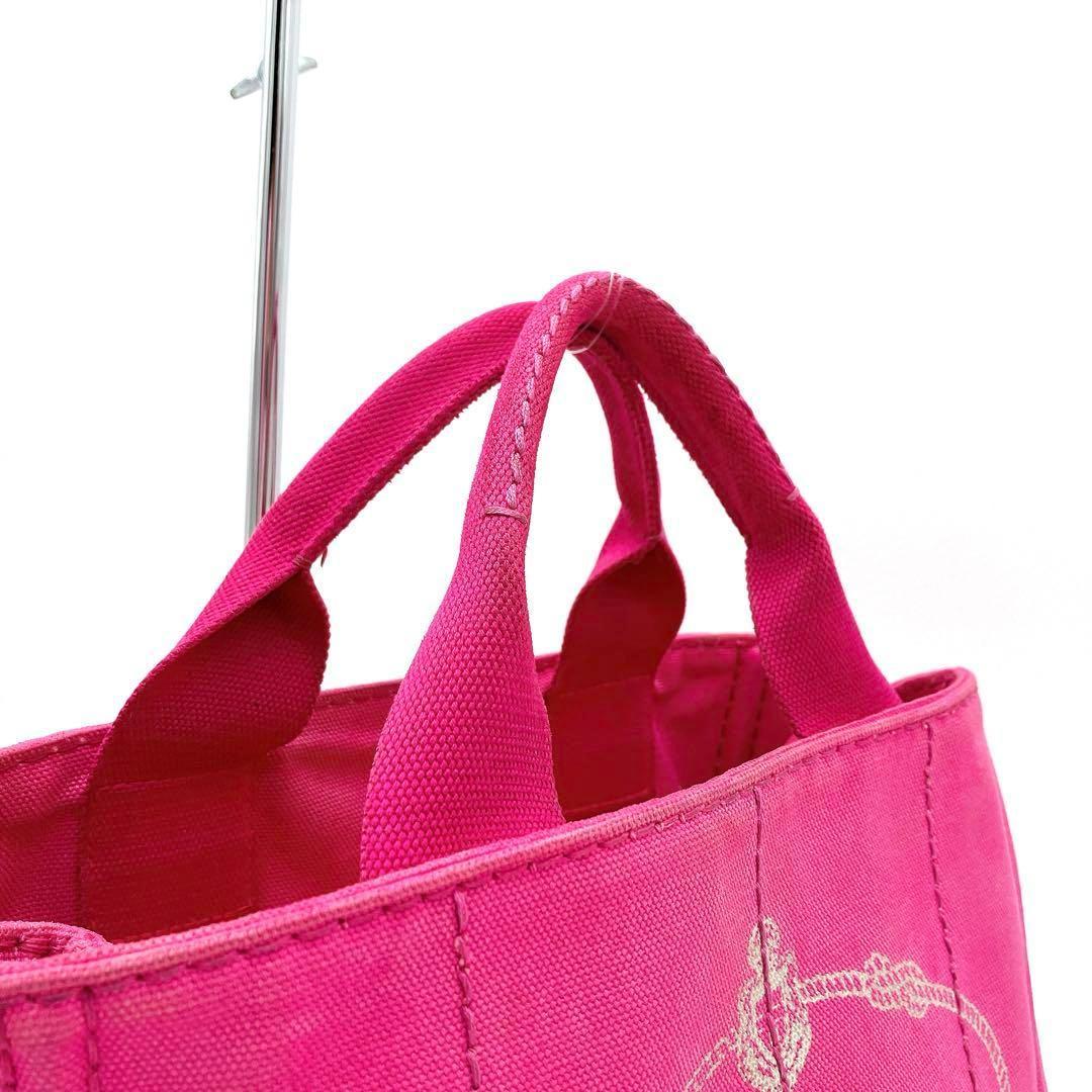 Prada Canapa Mini Handbag Canvas Gold Hardware Card