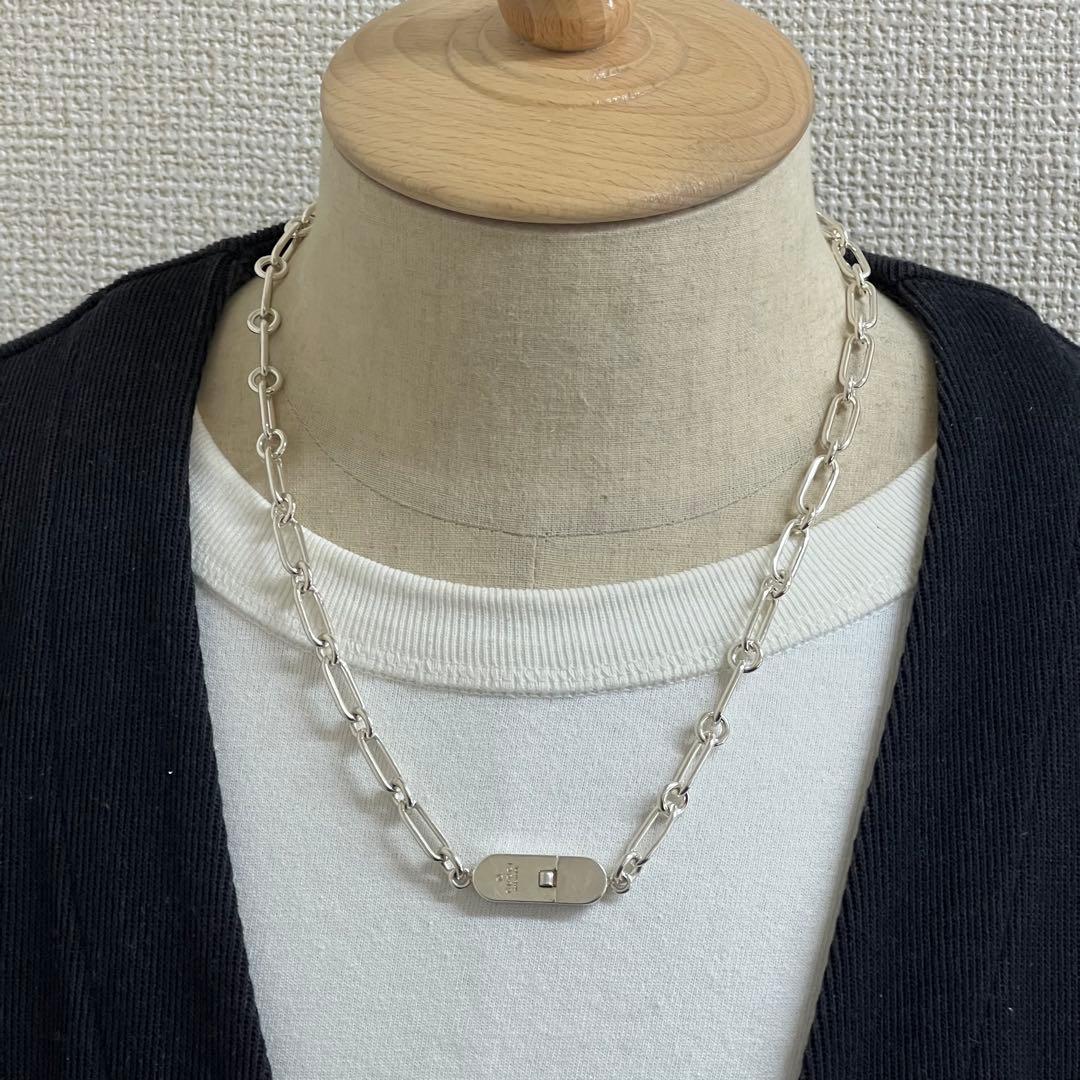 Gucci Oval Link Necklace Vintage — view 8