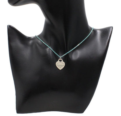 Tiffany & Co Enamel Return to Tiffany Heart Necklace — view 2