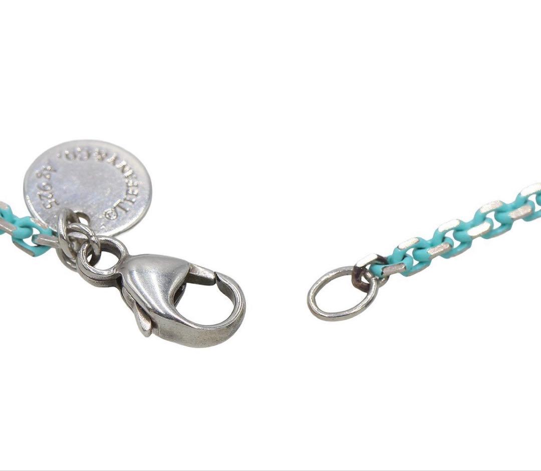 Tiffany & Co Enamel Return to Tiffany Heart Necklace — view 6