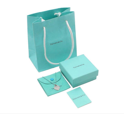 Tiffany & Co Enamel Return to Tiffany Heart Necklace — view 8