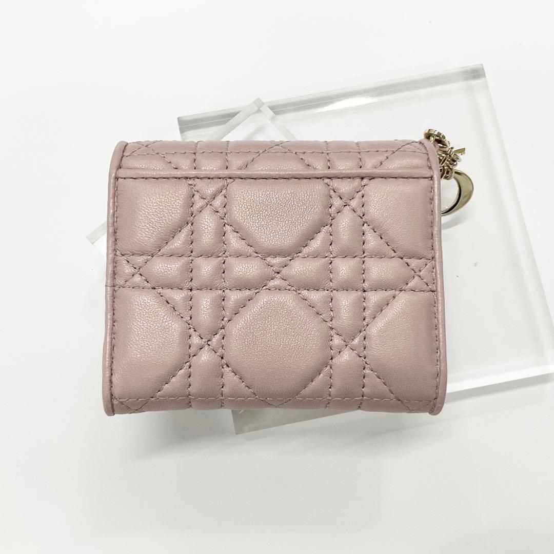 Dior Lady Dior Lotus Wallet Leather — view 3