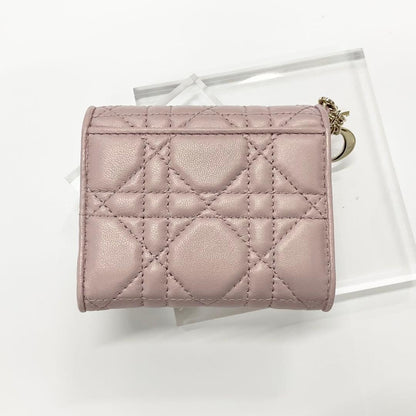 Dior Lady Dior Lotus Wallet Leather — view 3
