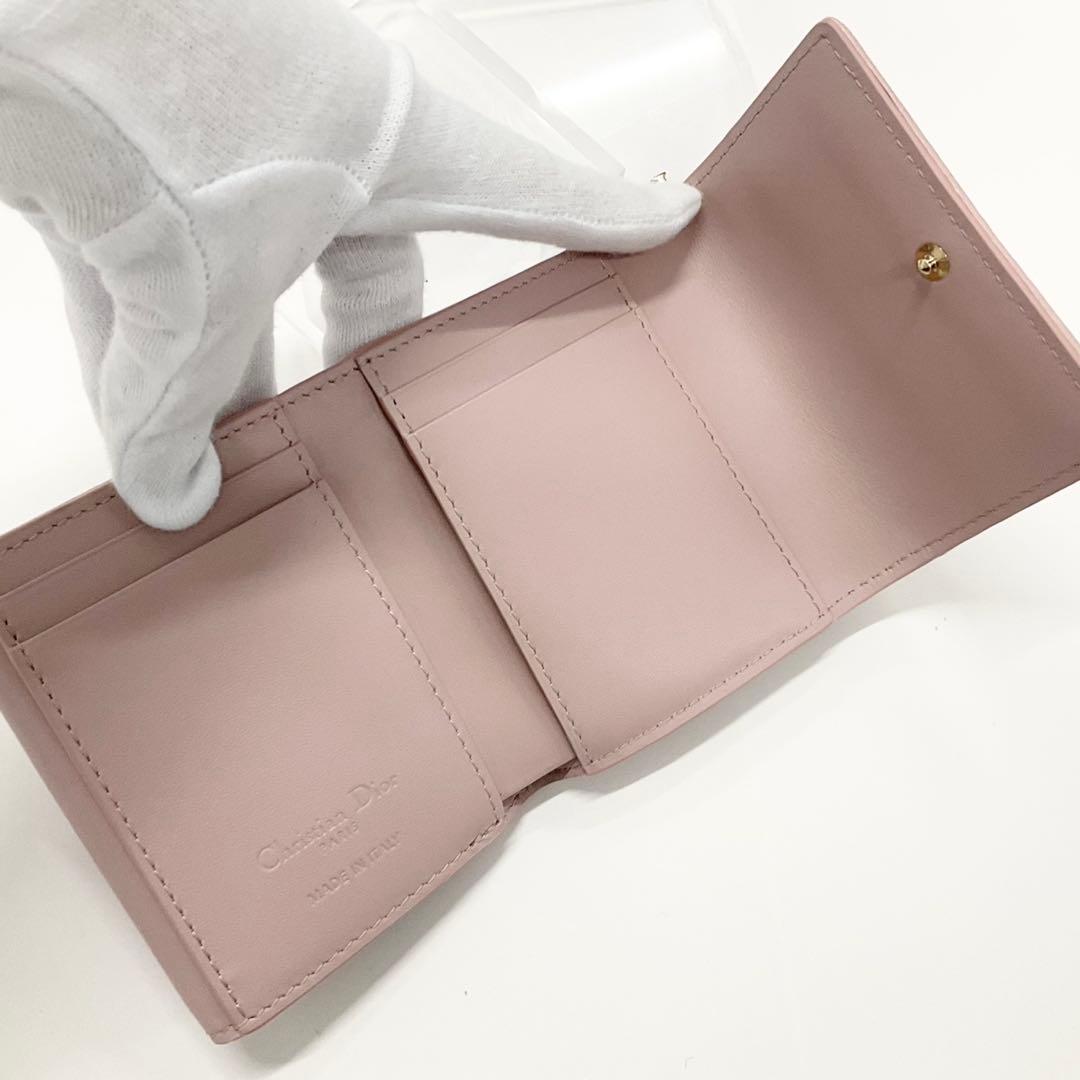 Dior Lady Dior Lotus Wallet Leather — view 4