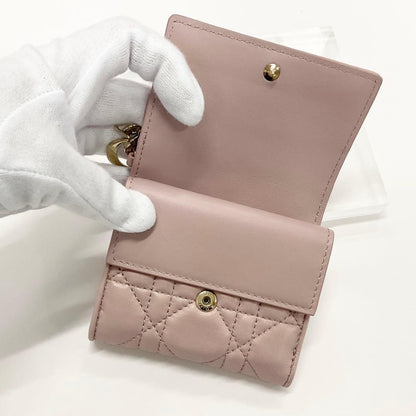 Dior Lady Dior Lotus Wallet Leather — view 6