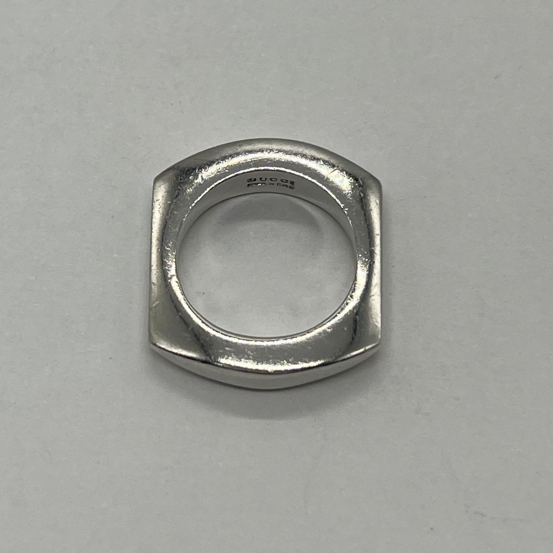 Gucci Nut Square Ring Vintage — view 6