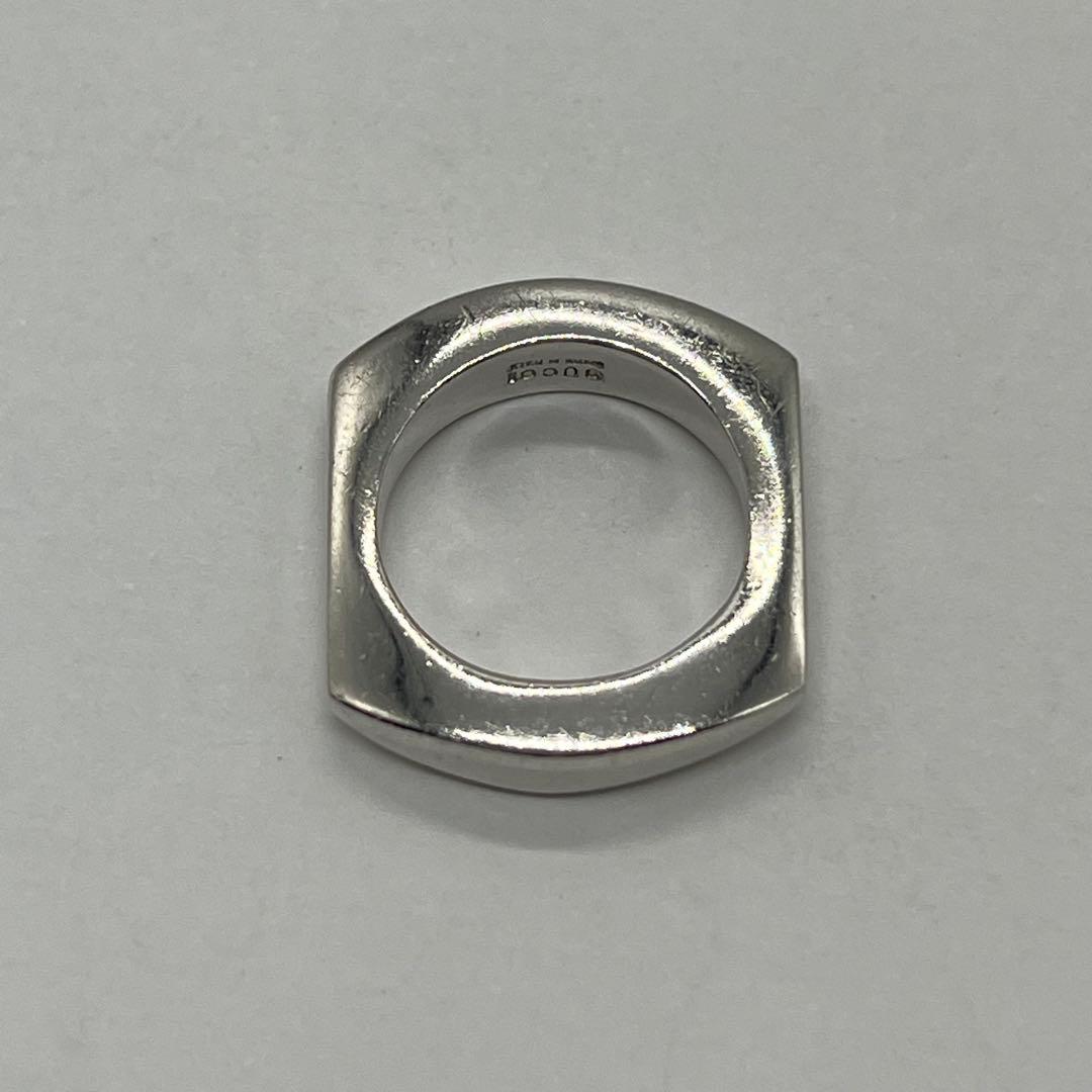 Gucci Nut Square Ring Vintage — view 7