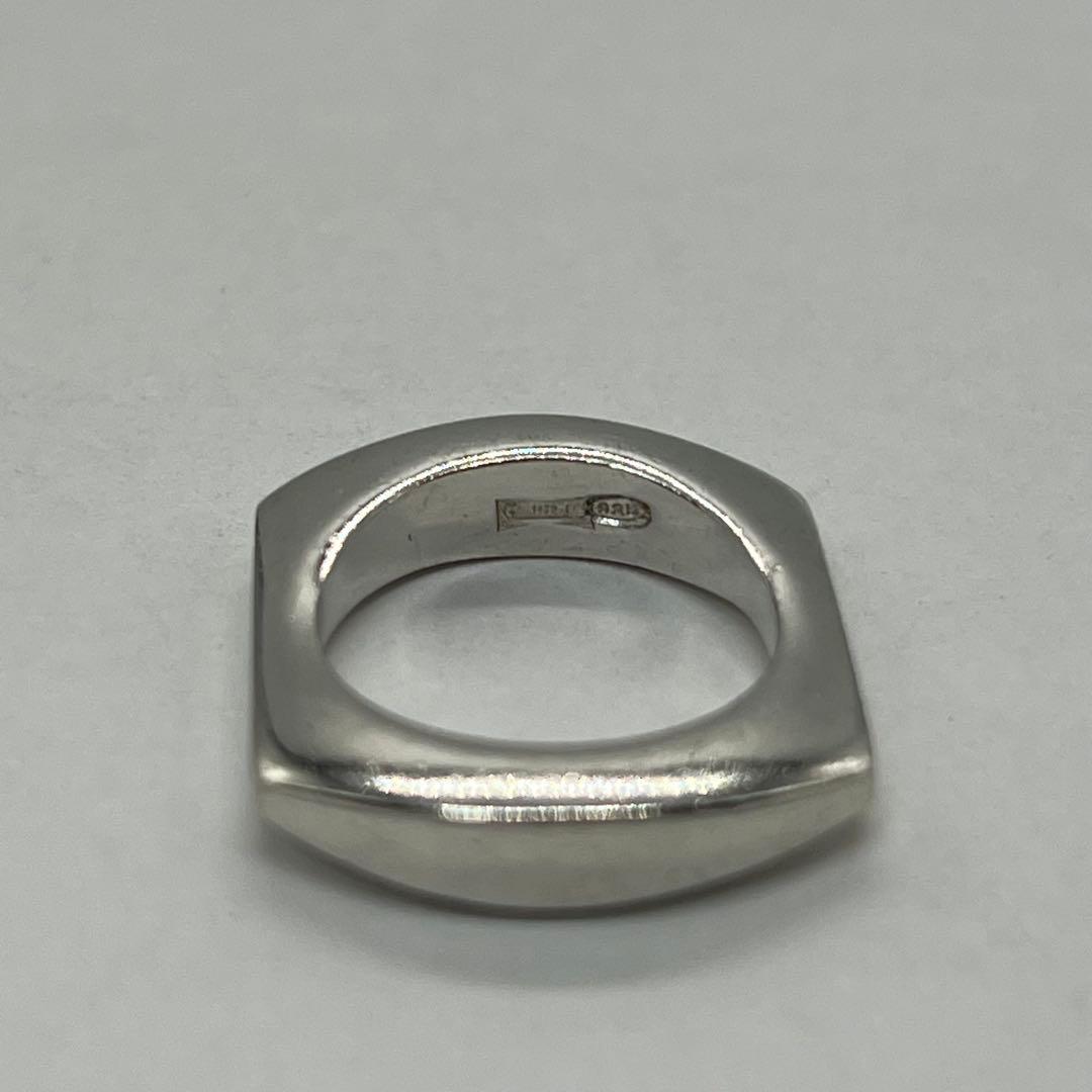 Gucci Nut Square Ring Vintage — view 9
