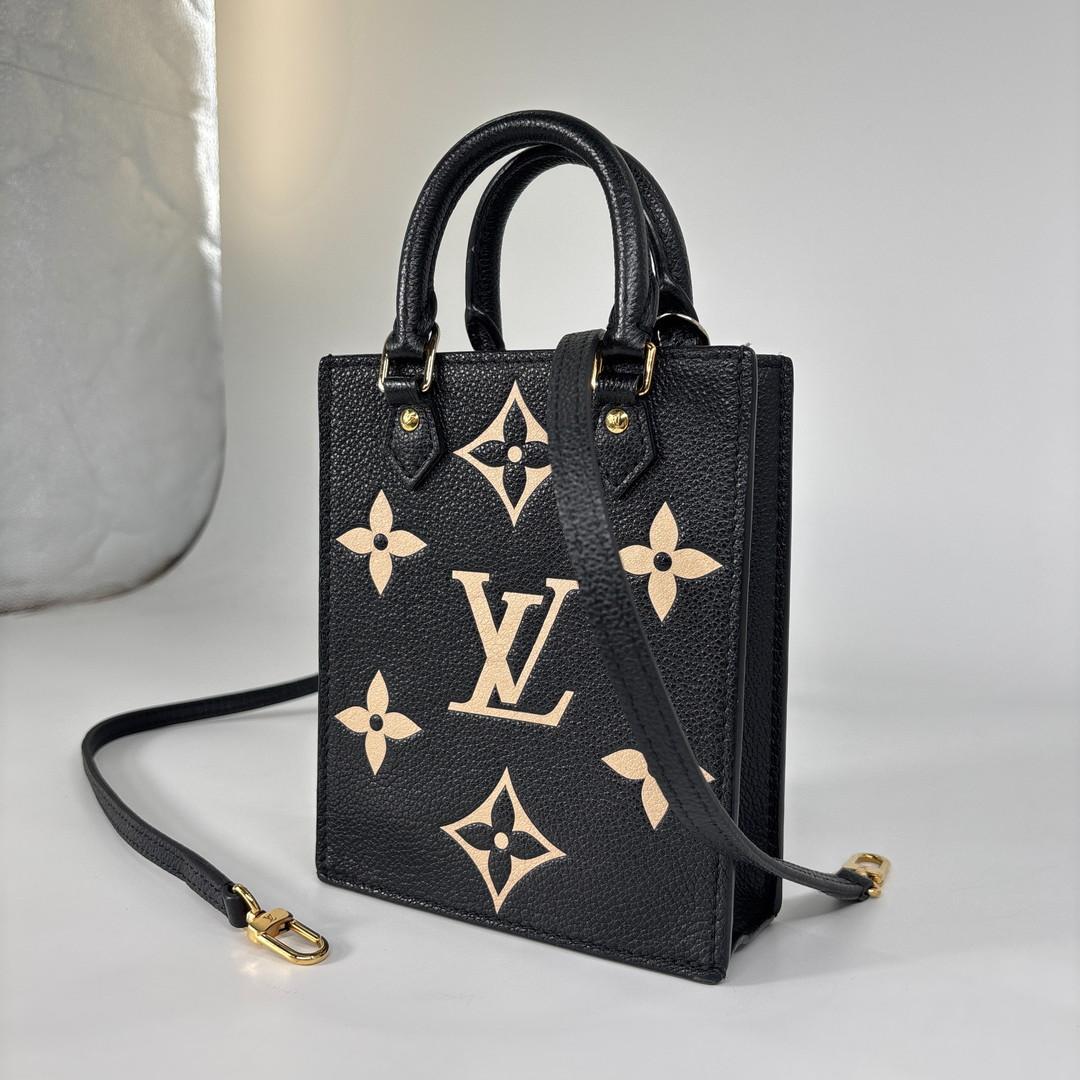 Louis Vuitton Monogram Empreinte Sac Plat Shoulder Bag — view 2