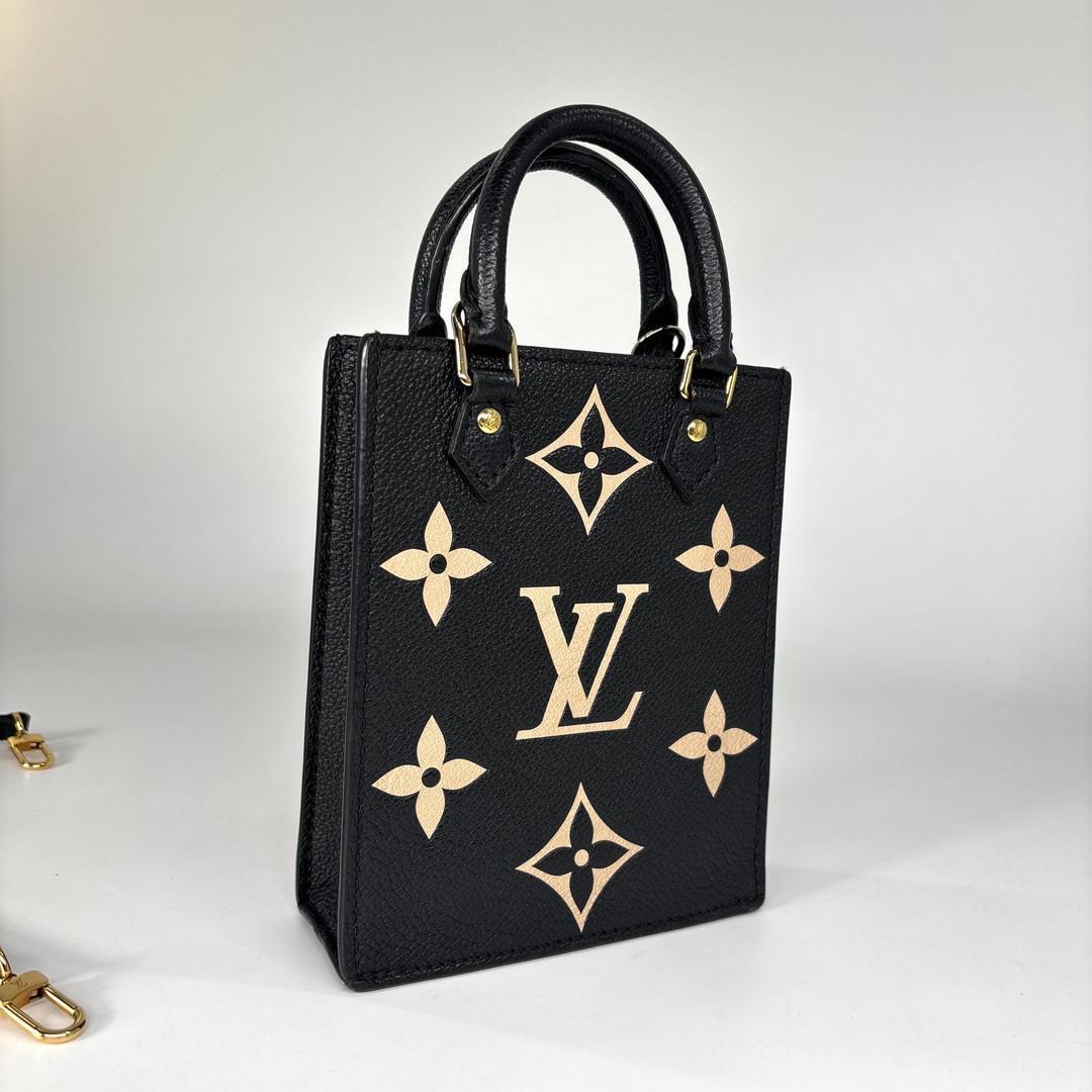 Louis Vuitton Monogram Empreinte Sac Plat Shoulder Bag — view 3