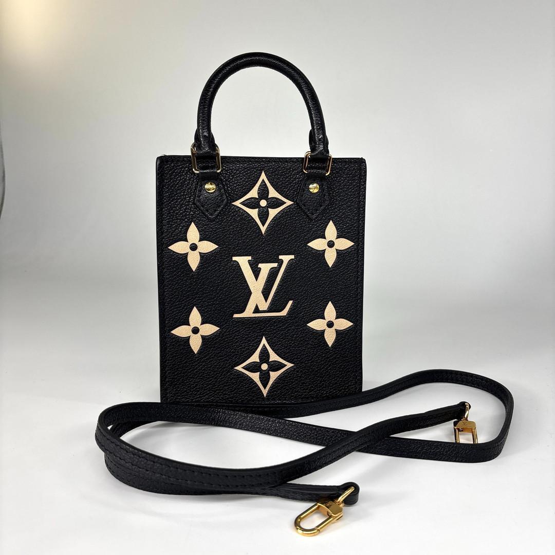 Louis Vuitton Monogram Empreinte Sac Plat Shoulder Bag — view 5