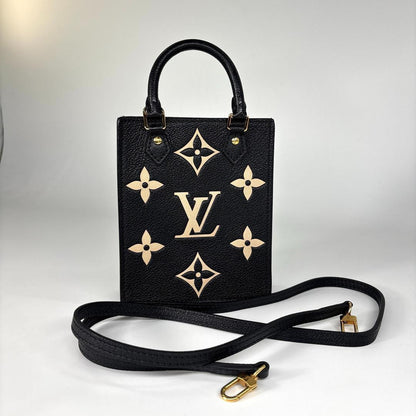Louis Vuitton Monogram Empreinte Sac Plat Shoulder Bag — view 5