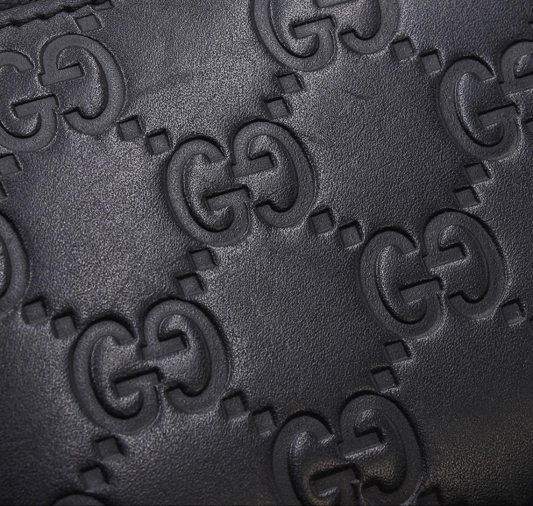Gucci Guccissima Leather Coin Case Card — view 5