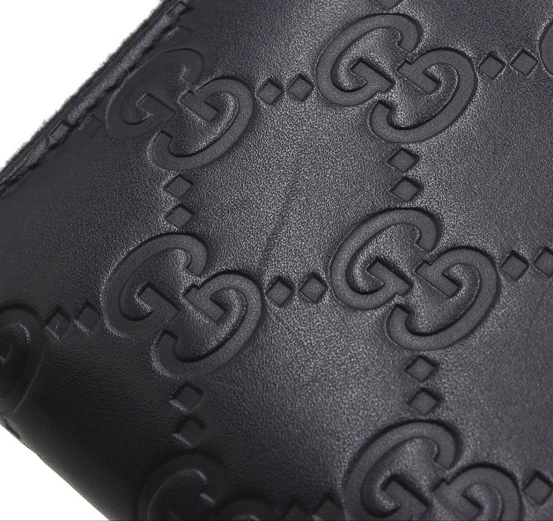 Gucci Guccissima Leather Coin Case Card — view 6