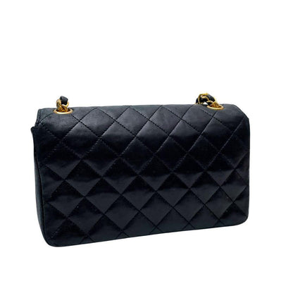 Chanel Lambskin Mini Quilted Chain Shoulder Bag Compact — view 2
