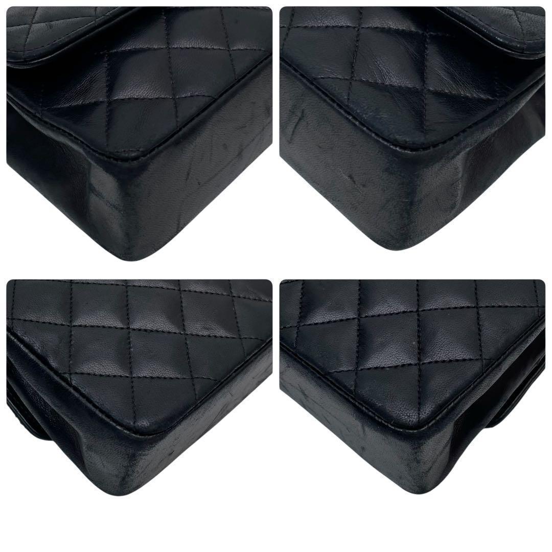 Chanel Lambskin Mini Quilted Chain Shoulder Bag Compact — view 6